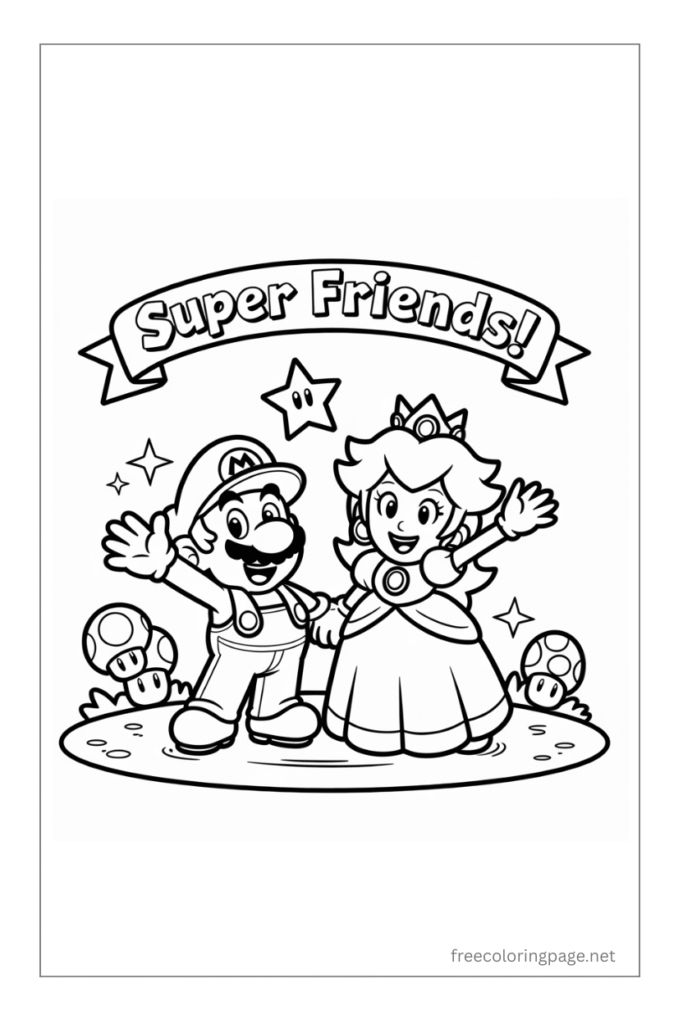 mario daisy happy moment