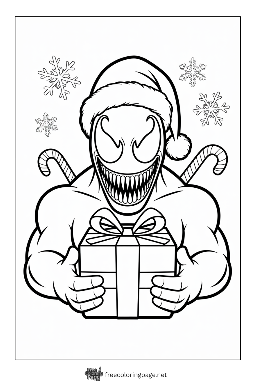 25+ Free Venom Coloring Pages | Printable Marvel Venom Sheets