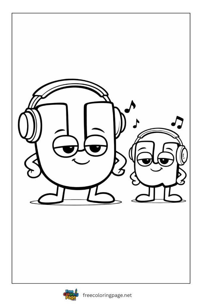 coloring page alphabet lore u