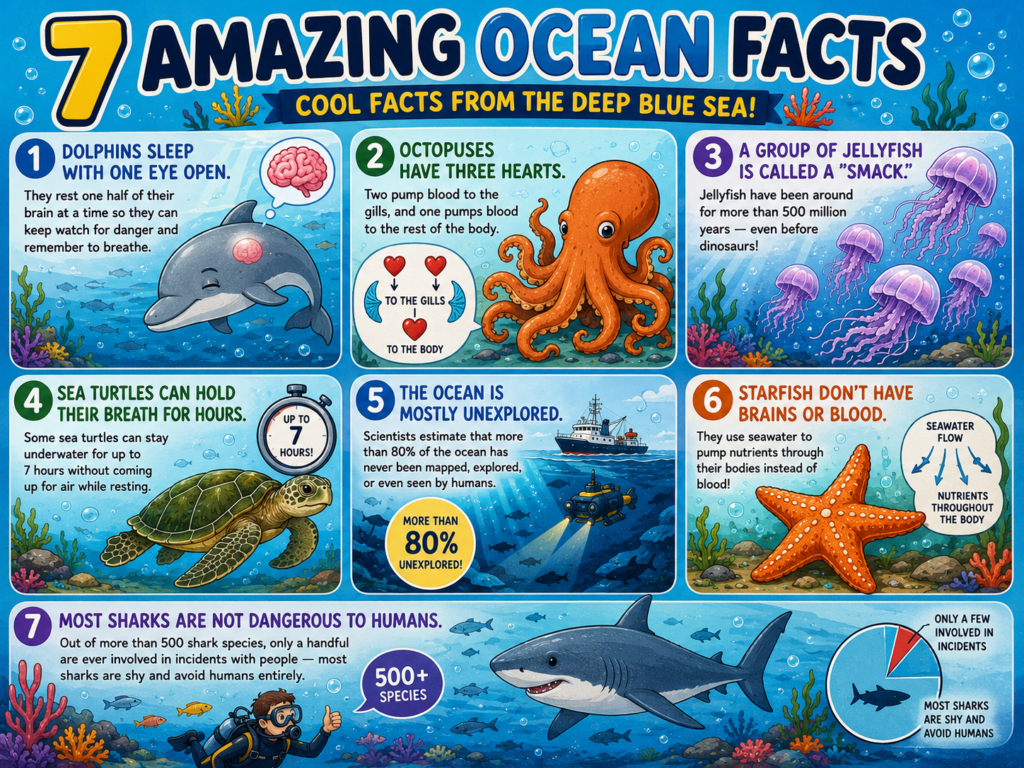 amazing facts about ocean animals 